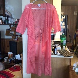 EUC Lularoe Shirley Kimono